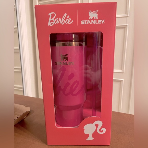 Barbie x Stanley 40 oz Icon Quencher Tumbler Limited Edition Dishwasher Safe NWT - Picture 3 of 10